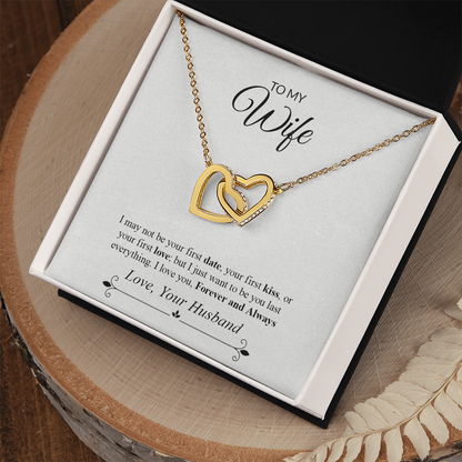 To My Wife | Interlocking Hearts necklace