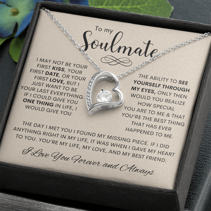 To My Soulmate | Forever Love Necklace