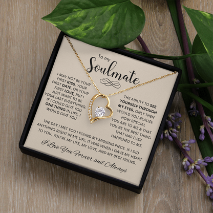 To My Soulmate | Forever Love Necklace